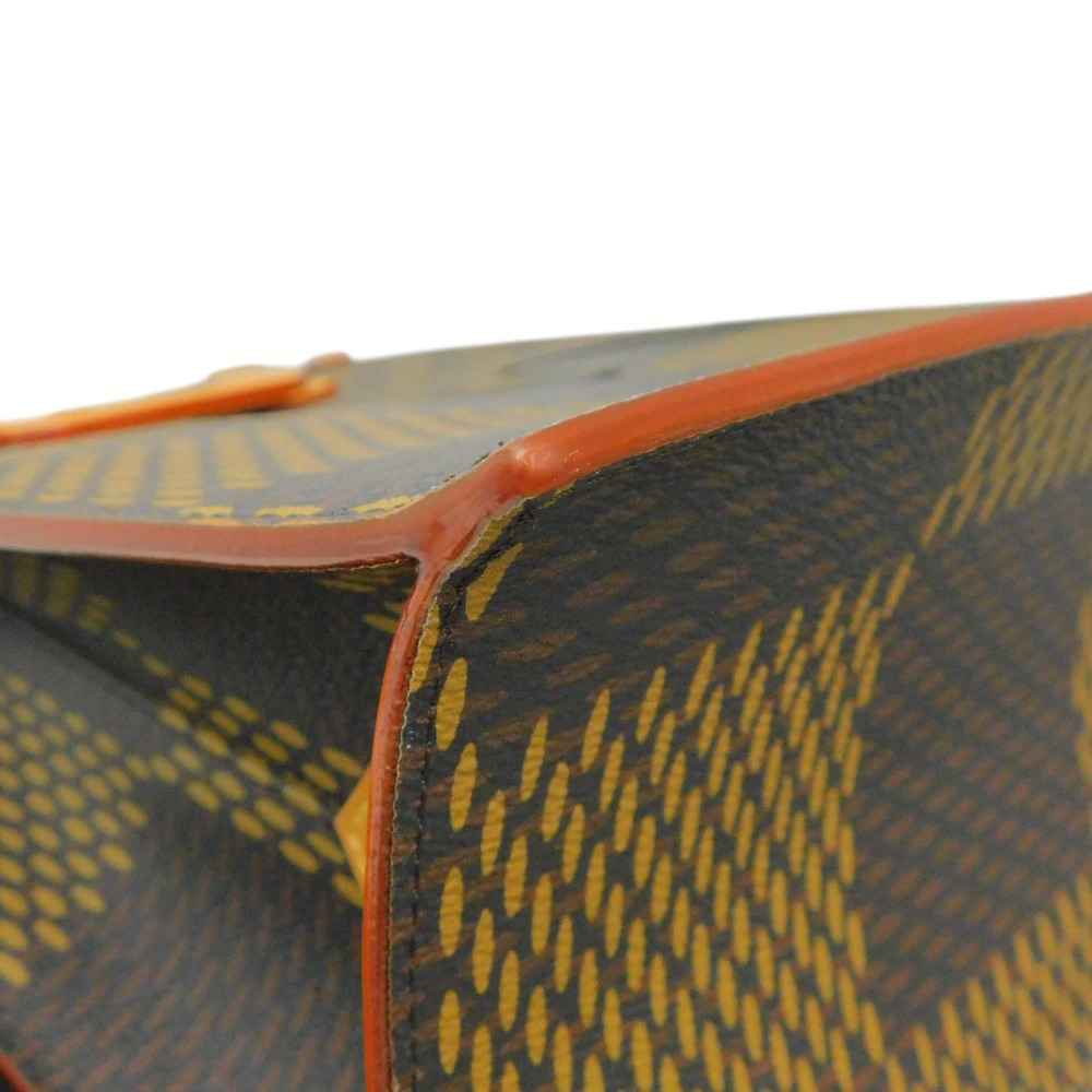 Louis Vuitton NIGO Collaboration Tote Bag Giant Crossbody Brown - Picture 8 of 9